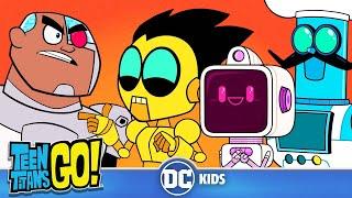 Robot Wars  | Teen Titans Go! | @dckids