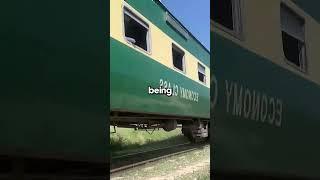 This guy placed a gold coin on a train rail! #funny #trains #gold #epic