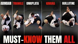 5 Essential Escapes: How To Survive The Armbar, Triangle, Omoplata, Kimura & Guillotine (Essential)