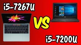 i5-7267U vs i5-7200U Benchmarks Test!  [4K]