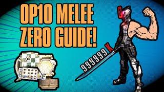 Melee Zer0 Is Still Strong On OP10! In-Depth Build And Leveling Guide | Borderlands 2 Gameplay