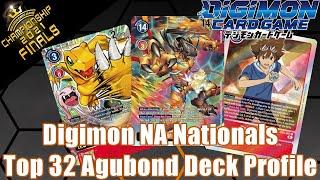 Matt Vang Agubond Deck Profile (22nd Digimon Nationals)