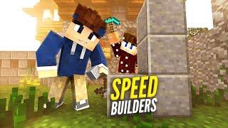 WER BAUT SCHNELLER? | Minecraft Speed Builders