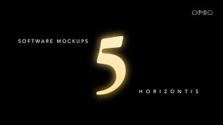 Software Mockups 5 "Horizontis"