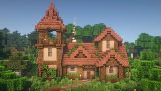 Minecraft Fairytale Cottage Tutorial