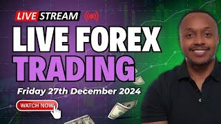 Live Forex Trading Session and Chart Analysis 27th December 2024 | London Session