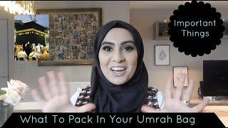 WHAT TO PACK FOR UMRAH