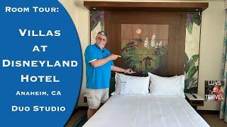 Villas at DISNEYLAND HOTEL - DUO STUDIO Standard - Accessible - Room Tour - Disney Vacation Club DVC