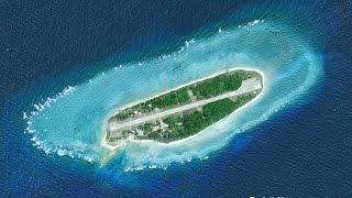 Taiping Island in the South China Sea