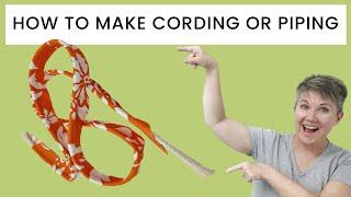 How To Make Cording