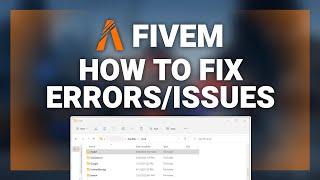FiveM – How to Fix FiveM Errors/Issues! | Complete 2024 Guide