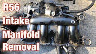 How to remove the intake manifold on an R56 Mini Cooper S (N14)