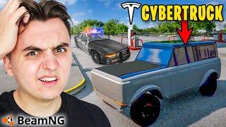 Jaká Tesla je Nejlepší na Utíkaní Policii? BeamNG.drive