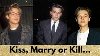 KISS, MARRY OR KILL  Male Celebrities - @pinktok