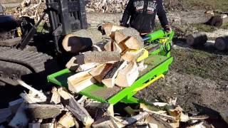 Дровокол гидравлический промышленный. Wood splitter.Log Splitter