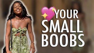 HOW TO BE CONFIDENT WITH SMALL BOOBS: The perks of having small boobs