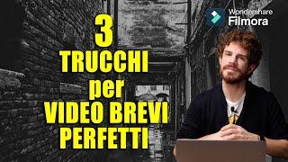 3 CONSIGLI DI VIDEO EDITING PER I VIDEO BREVI di YouTube Shorts, Instagram e Tik Tok