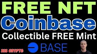 FREE NFT. Free Coinbase Collectible NFT. BASE Chain.