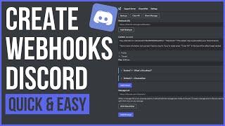 How to Create Webhooks on Discord (2023)