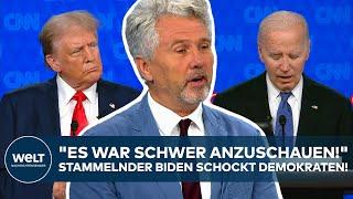 TV-DUELL: Trump triumphiert! Demokraten entsetzt! Kirschbaum! "Hat wehgetan, wie schlecht Biden war"