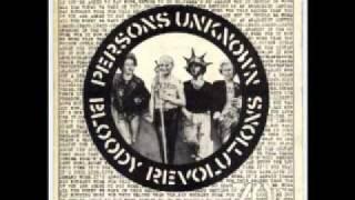 Poison Girls - Persons Unknown