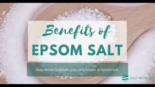 Amazing Benefits of Epsom Salt | Epsom salt Uses | Salt World Bangalore | Buy Epsom Salt Online