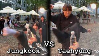 Jungkook vs Taehyung / Funny Skill Differences (Part 2)