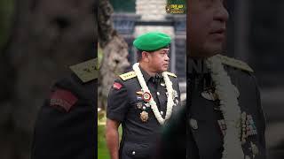 Tradisi Penyambutan Kasad Jenderal TNI Maruli Simanjuntak di Mabesad