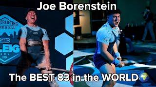 Joe Borenstein Best 83 IN THE WORLD | sbd raleigh 2024 champion 865kg @ 82.8kg