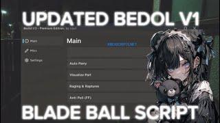 [NEW] Blade Ball Bedol Hub Script OP ( Anti Curve Auto Spam ) - Roblox Scripts