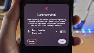 ANY Google Pixel How To Screen Record!