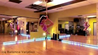 Pole Dance Advanced - Ice Ballerina Bent Leg Var. Vol. 6.3 (Flexi Tricks)