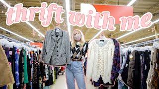 COME THRIFT WITH ME FOR FALL EXTRAVAGANZA 2021  fall (kind of) thrift store try on haul 