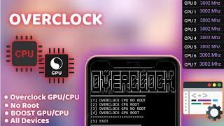 Overclock CPU/GPU Magisk Module No Root | High Performance Script