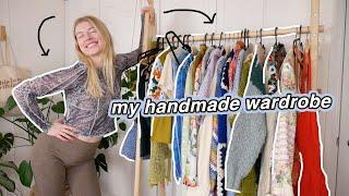 everything I have made in my wardrobe this past year (there are A LOT...)