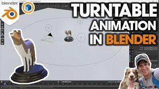 Turntable Animation in Blender - EASY TUTORIAL