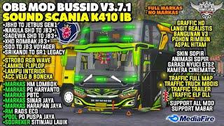 OBB BUSSID V3.7.1 TERBARU SOUND SCANIA K410 IB GRAFFIC HD & FULL ROMBAK⁉️ Bus Simulator Indonesia