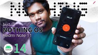 1/2 | Installing Nothing OS 2.5.2 on Redmi Note 11 - Android 14