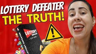 LOTTERY DEFEATER SOFTWARE - ((️THE TRUTH!️))  Lottery Defeater Software Reviews - Lottery Defeater