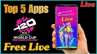 Top 5 Apps to Live Stream T20 World Cup 2024 | How To Watch T20 World Cup 2024 Live In Mobile