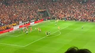 Galatasaray Fenerbahçe Cağlar Soyuncu Gol Tribün Çekimi