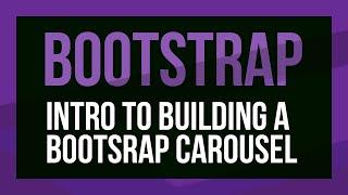 Bootstrap Carousel Examples - Introduction to Bootstrap 4 Carousels