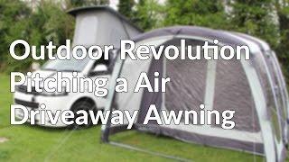 How To and Guide to Pitching a Air Driveaway Awning