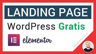  Crear Landing Page WordPress Gratis 2023  Sin tocar código.