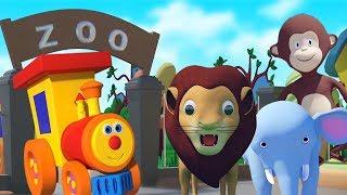 Ben der Zug geht in den Zoo | ben das Zuglied | Kinderlieder | Ben The Train Going To Zoo | Kids Fun