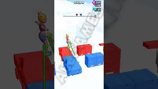 Stilts Run LVL 10 Gameplay FUN GAME #shorts #StiltsRun #fungames #viralvideo