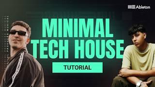 Tutorial Minimal Tech House no Ableton (Roddy Lima,  Classmatic, Michael Bibi, Cloonee)