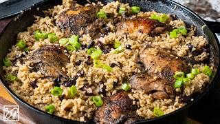 Easy One Pan Jerk Chicken and Rice