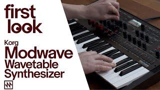 First Look: Korg Modwave Wavetable Synthesizer