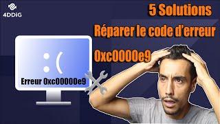 Comment réparer le code d'erreur 0xc00000e9 dans Windows ?